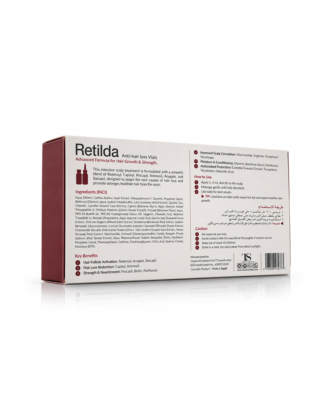 Retilda Anti-Hair Loss Vials