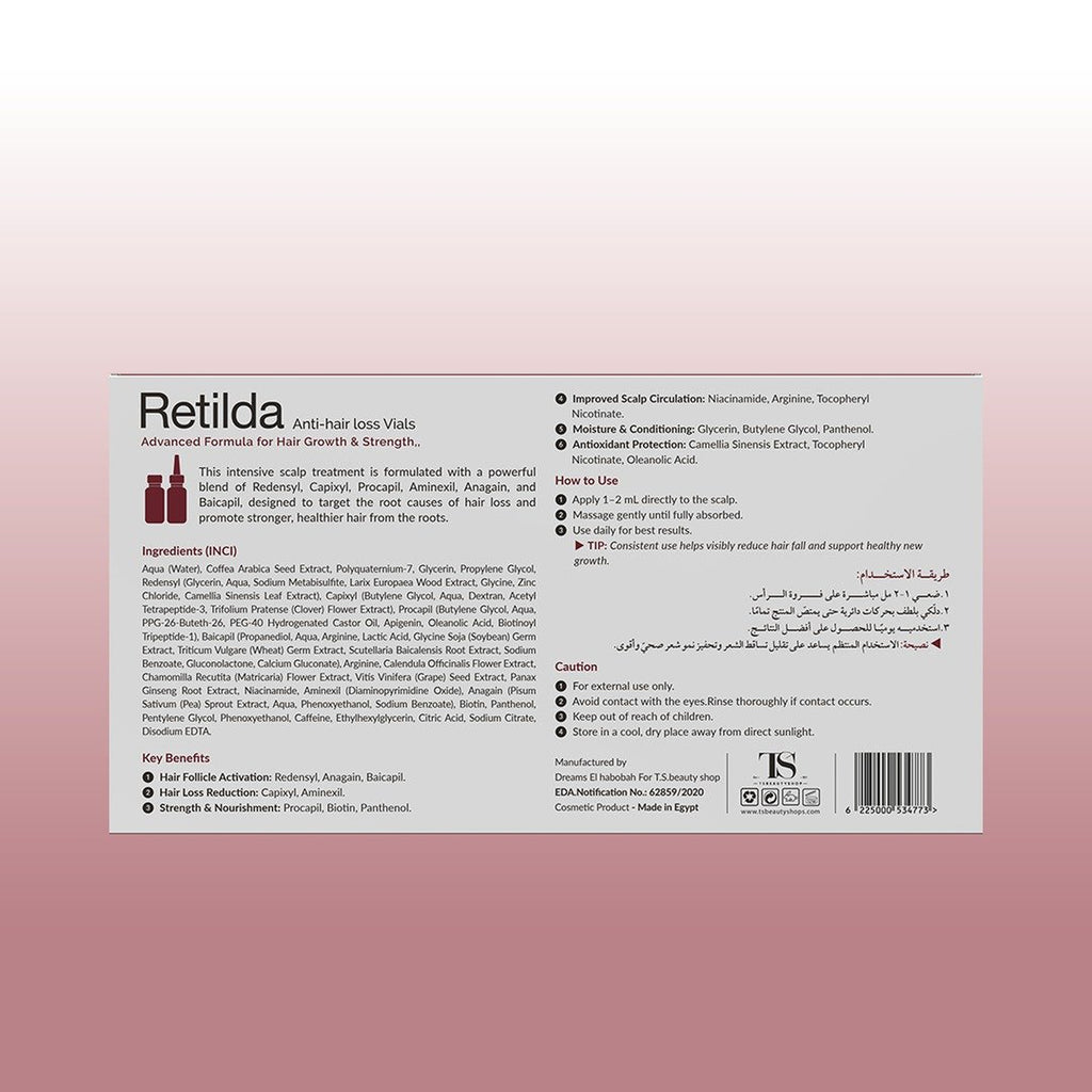 Retilda Anti-Hair Loss Vials