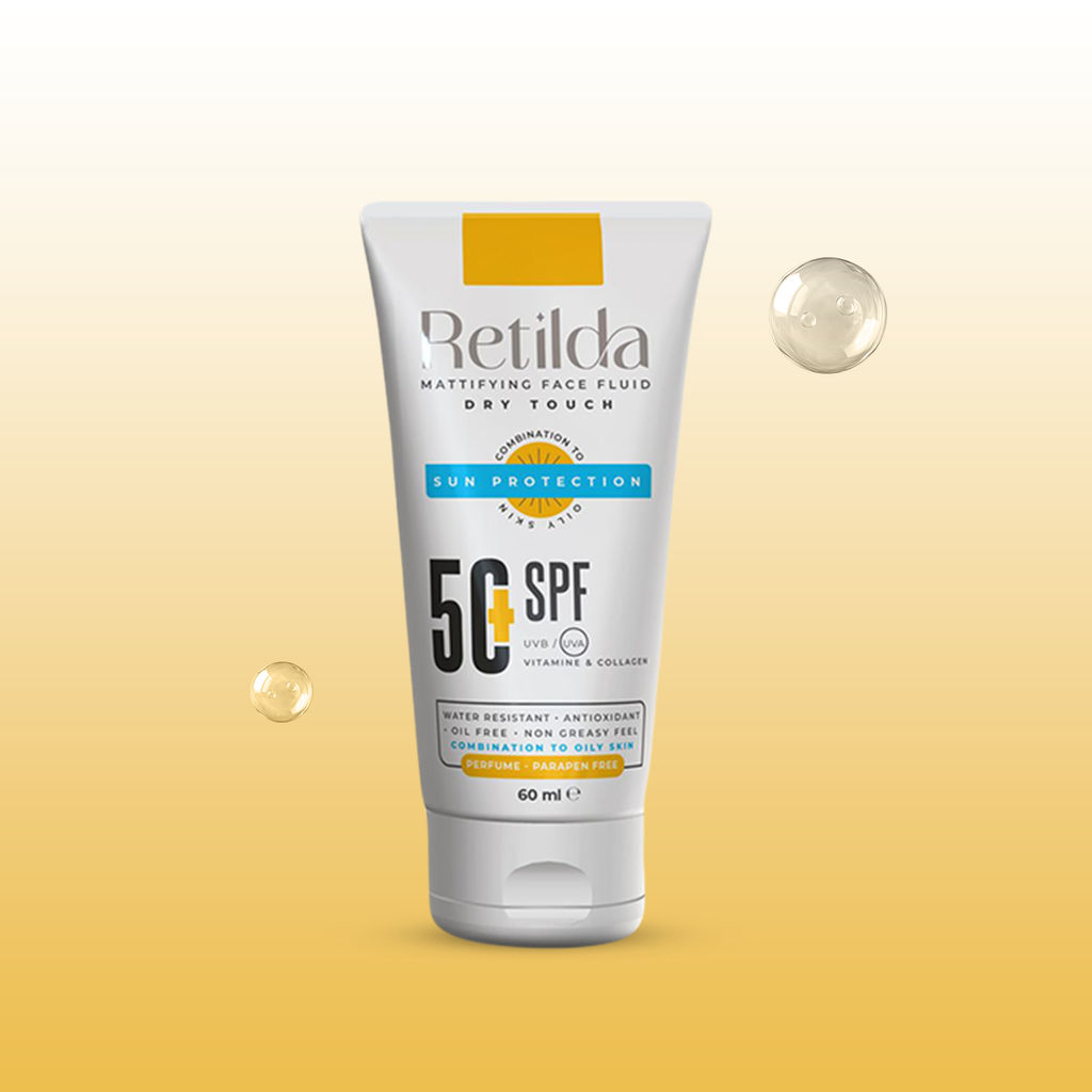 Retilda Sunscreen Fluid Dry Touch SPF50+